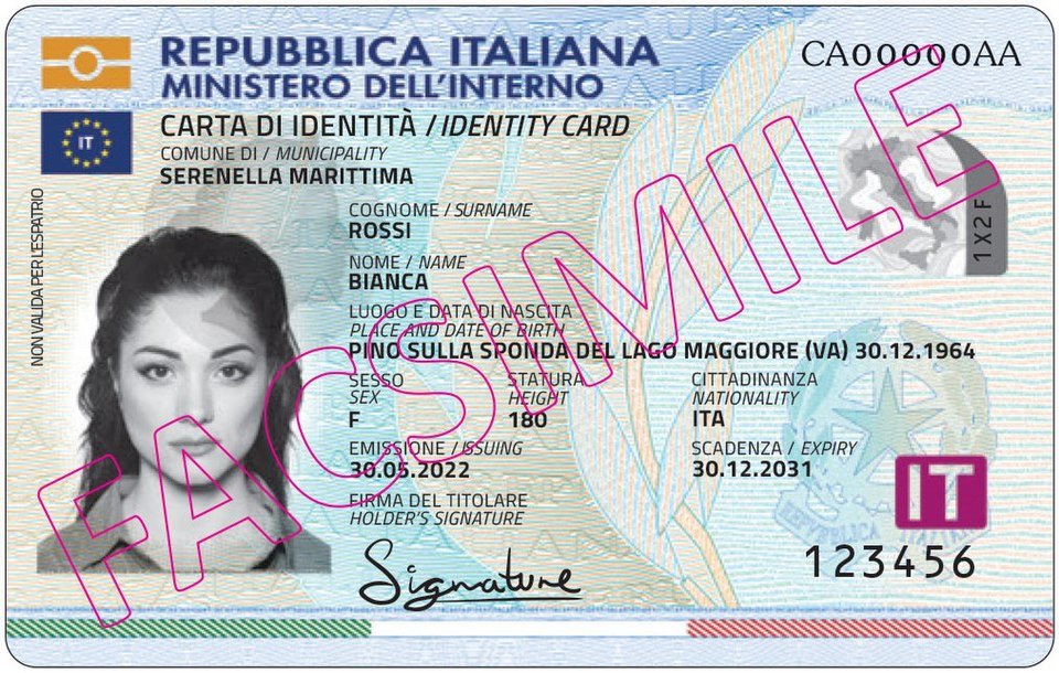 Carta d'Identità Italiana